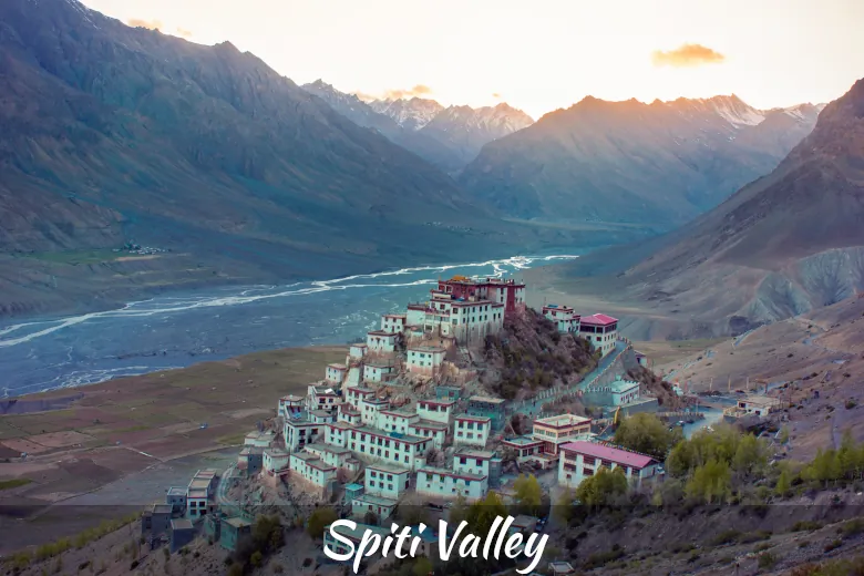 key monastery in spiti valley